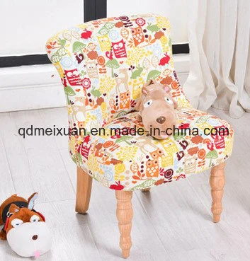 Children&prime;s Sofa Cloth Art Children Eat Chair Stool in The Hotel Coffee Shop for Shoes (M-X3378)
