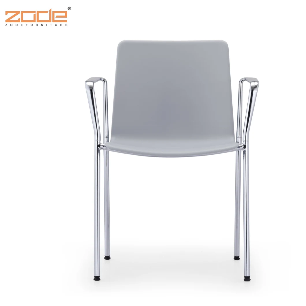 Zode Nordic Adult Plastic Chair Household Backrest Dining Chair Side Chair Modern Lounge Room Office Chair