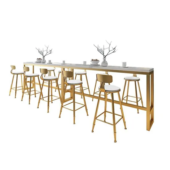 Modern Outdoor Garden Hotel Bar Furniture Leisure Dining Room Banquet Lounge Rocking Plastic Metal Restaurant Bar Stool Dining Chair for Garden