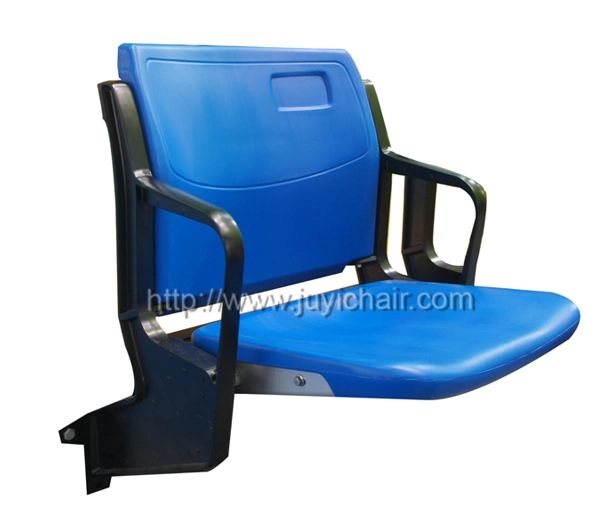 Blm-4152 Throne PVC Raw Material Yellow for Sale Office Fancy Basketball Stadium Chairs Seating Plastic Chair Use