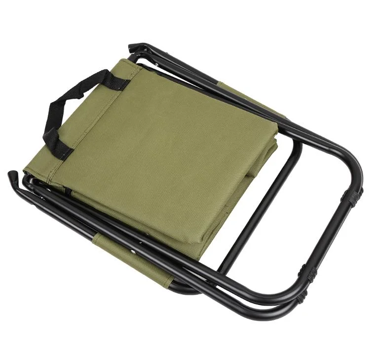Folding Chair Multi Functional Portable Ice Bag Solid Oxford Cloth Fishing Stool