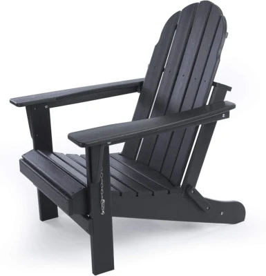 Portable Stable Plastic Kids Garden Adirondack Chair with Armrest for Outdoor