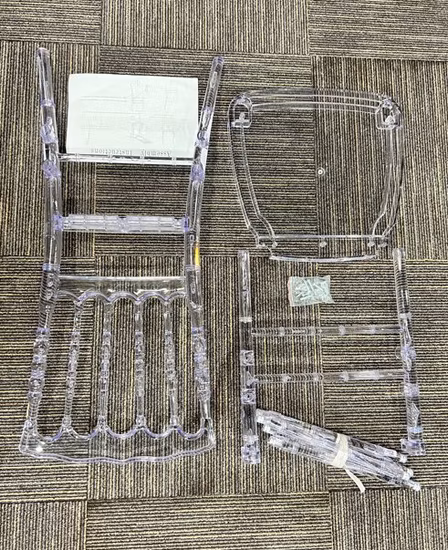 Cheap Price America Popular Plastic Acrylic Clear Napoleon Chairs