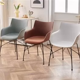 Home Furniture Cheap Modern Design China Factory Wooden Plastic Dining Chair for Restaurant Party Kitchen