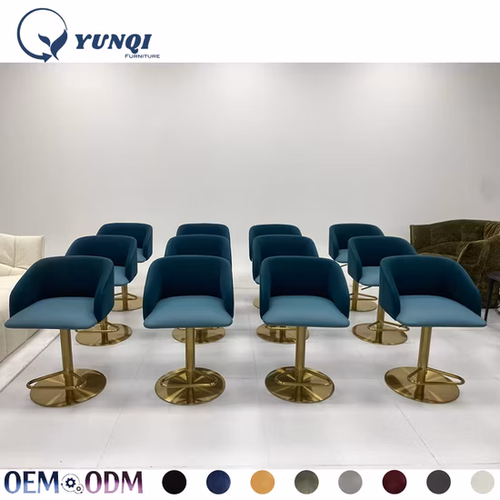 High Quality Simple But Elegant Shape Home Bar Chair Seat Furniture Set Bar Chairs Master Stools in Black Plastic Frame