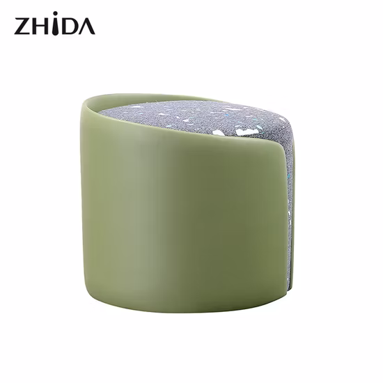 Living Room Furniture 100% Cotton Cloth Seat Stool