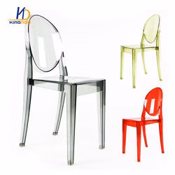 Hot Sale Cheap Ghost Chairs Clear Plastic Chairs for Outdoor Banquet Chair