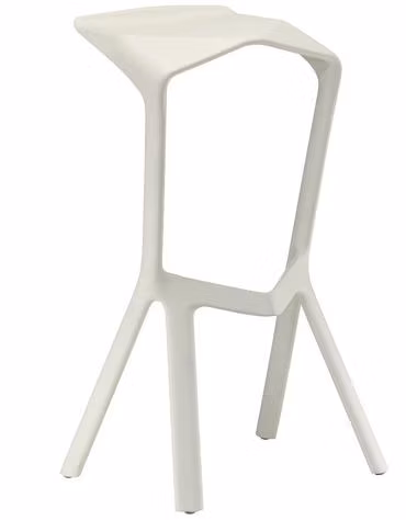 Wholesale Modern Stackable PP Plastic Bar Stool