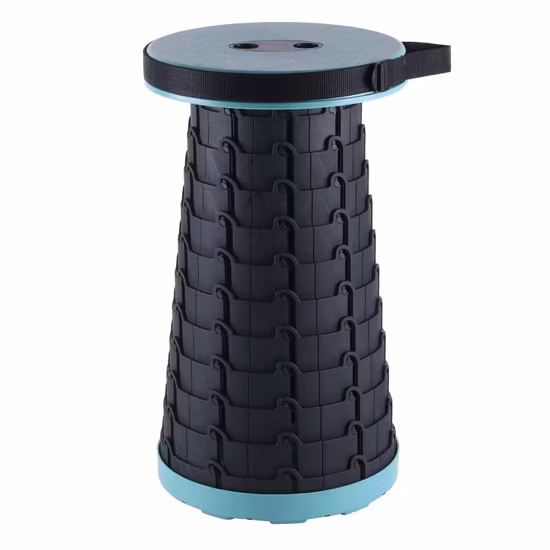 Extendable Outdoor Portable Plastic Folding Retractable Beach Stool Chair for Camping Travel Fishing Hiking Chair